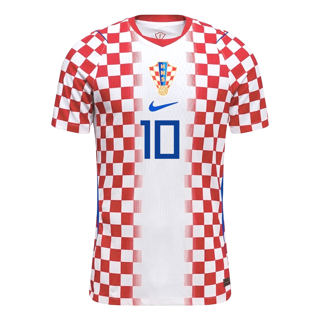 MODRIĆ #10 Kroatië Spelersversie thuisshirt WK Voetbal 2026 - slim fit