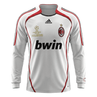 Retro AC Milan uitshirt Lange Mouwen 2006/07