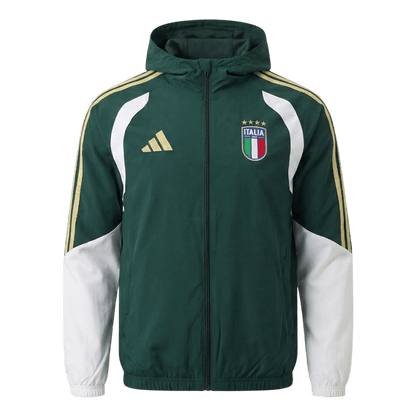 Italië Trainingsjack Set(top+broek) 2026 Green - detail
