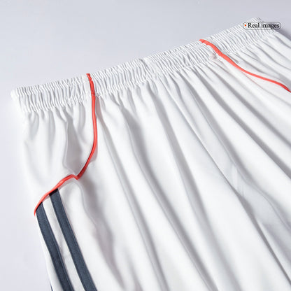 Bayern Munich Away Soccer Shorts 2025/26 White - close-up