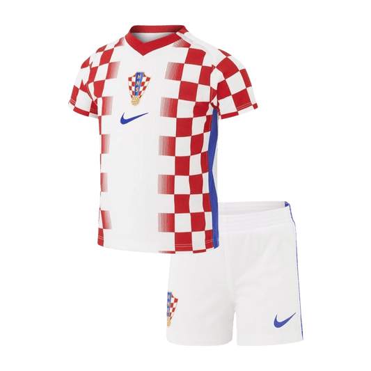 Kinder Kroatië Thuis Tenue WK Voetbal 2026 - voorkant