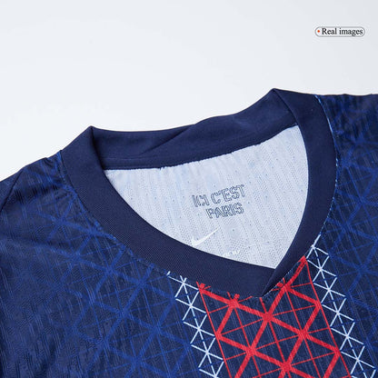 JOÃO NEVES #87 PSG Thuis Spelersversie Voetbalshirt 2025/26 - Slim Fit - extra