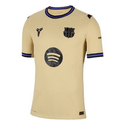 LEWANDOWSKI #9 Barcelona Uit Spelersversie Voetbalshirt 2025/26 - UCL - Slim Fit - detail