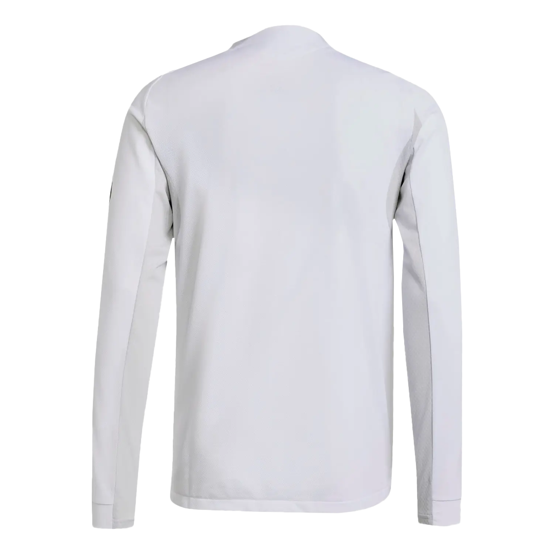Real Madrid Thuis Spelersversie Lange Mouwen Voetbalshirt 2025/26 - Slim Fit - detail
