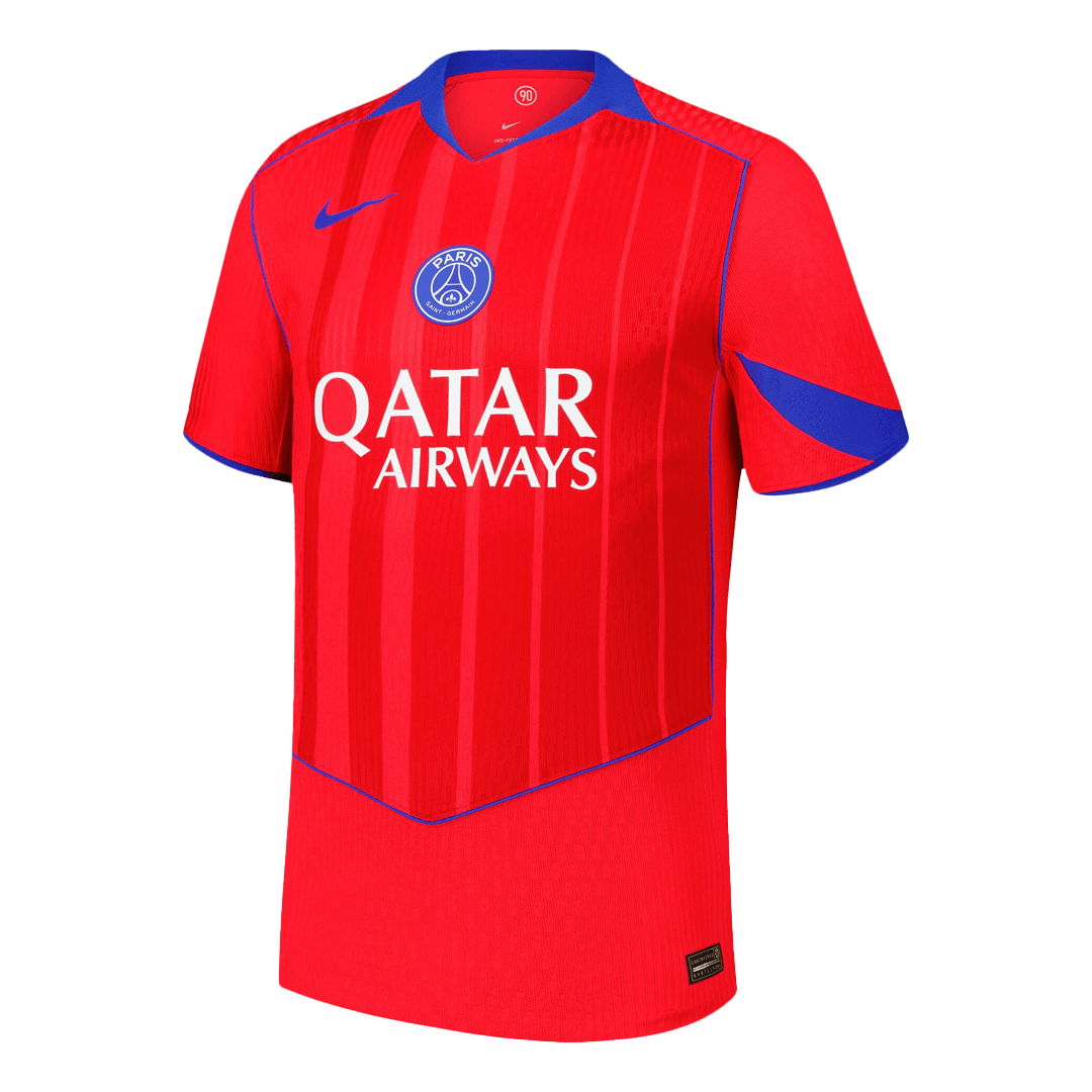 HAKIMI #2 PSG Derde Spelersversie Voetbalshirt 2025/26 - Slim Fit - achterkant