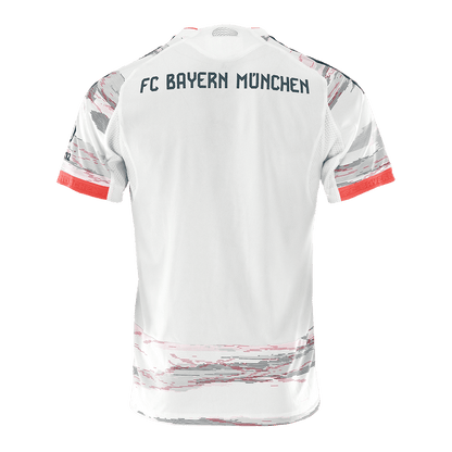 Bayern Munich Uit Spelersversie Voetbalshirt 2025/26 - Slim Fit - close-up