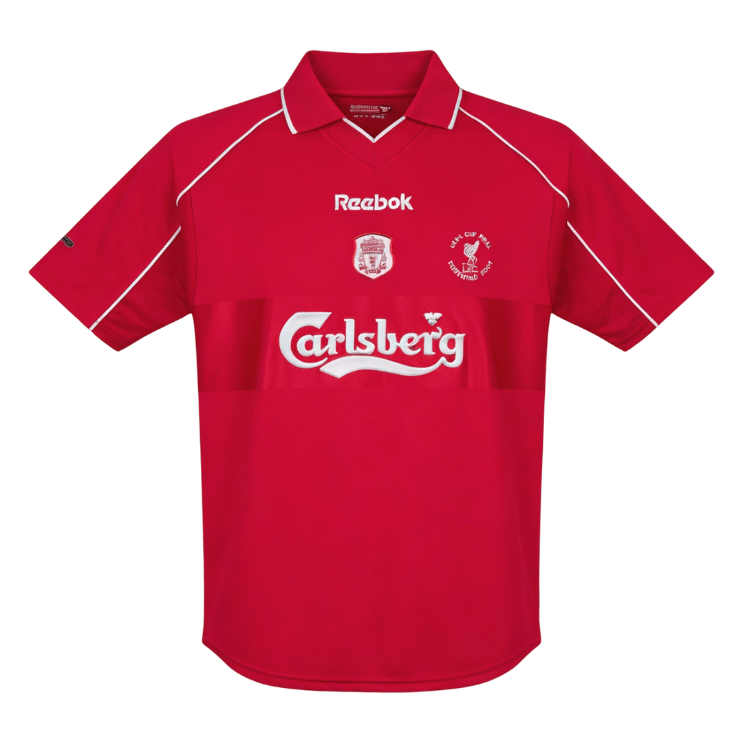 Retro Liverpool Thuis Voetbalshirt 2000/01 2025/26