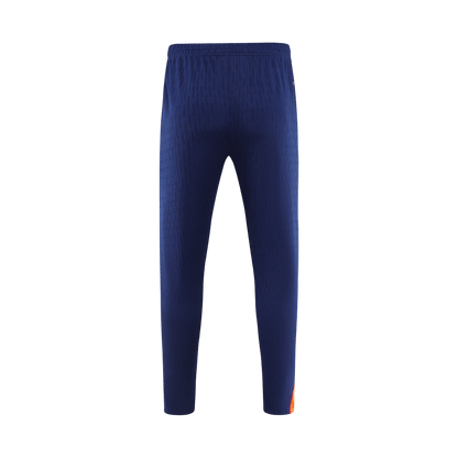 Barcelona Joggingpak met rit Set(top+broek) 2025/26 Black&Orange - achterkant
