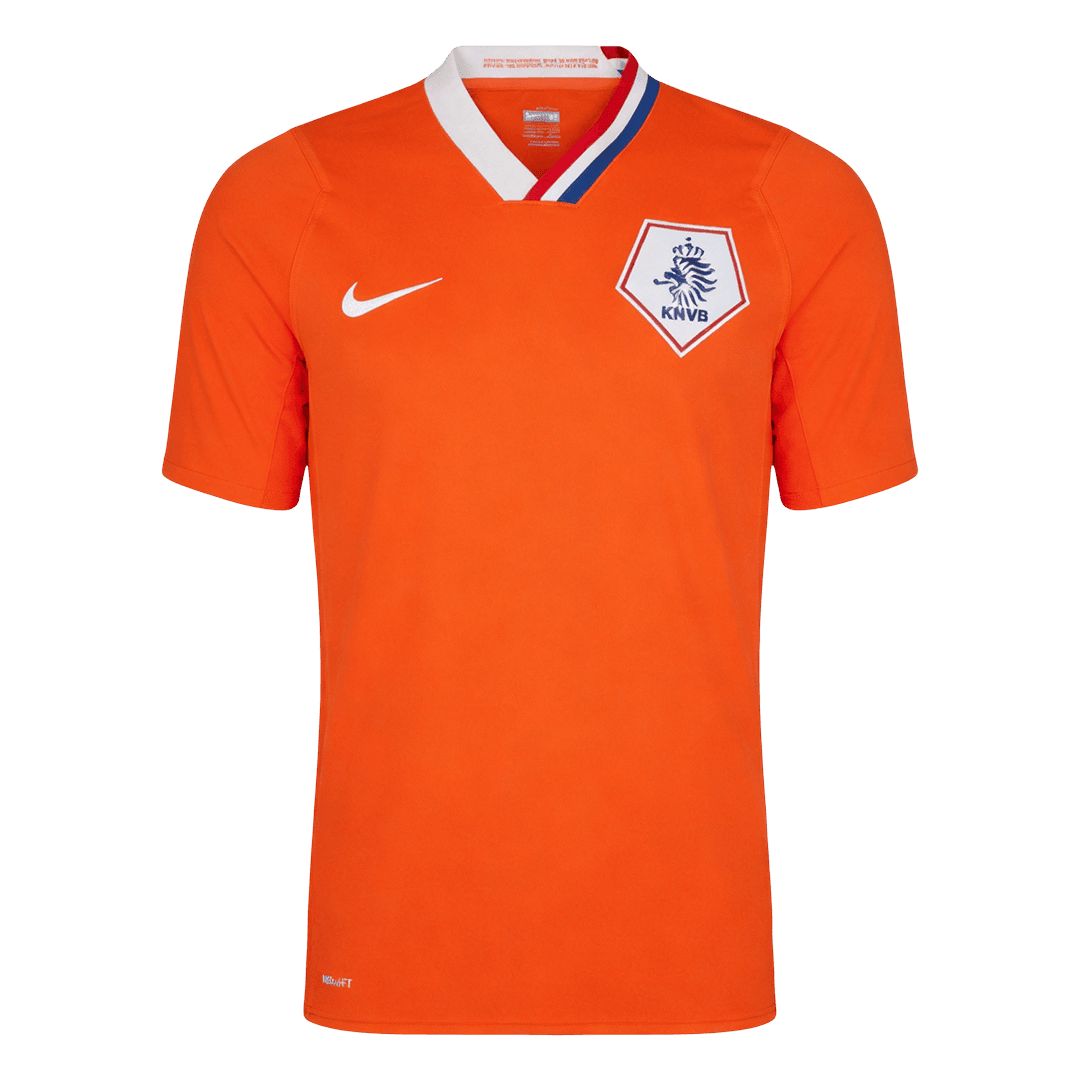 Retro Nederland Thuis Voetbalshirt 2008 - voorkant