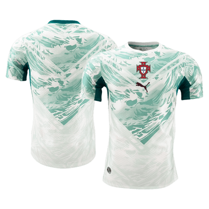 Portugal Uit Spelersversie Voetbalshirt WK Voetbal 2026 - Slim Fit - detail