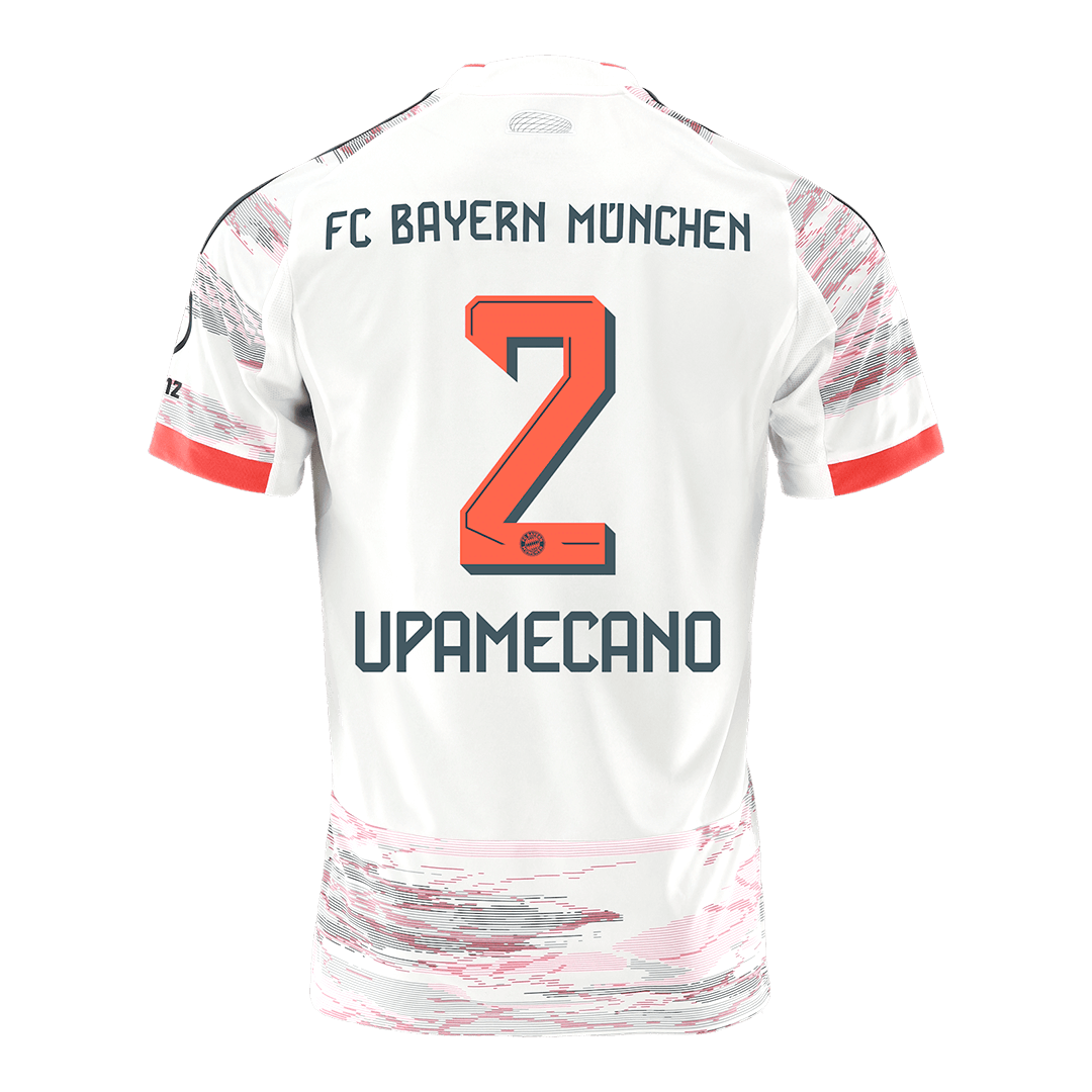 UPAMECANO #2 Heren Bayern Munich Uit Voetbalshirt 2025/26 - foto 13