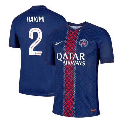 HAKIMI #2 PSG Thuis Spelersversie Voetbalshirt 2025/26 - Slim Fit