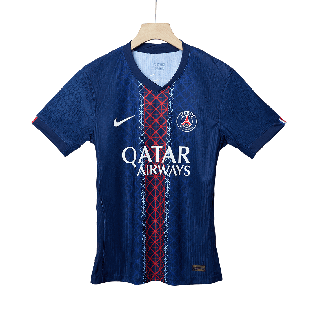 PSG Thuis Spelersversie Voetbalshirt 2025/26 - Slim Fit - zijkant