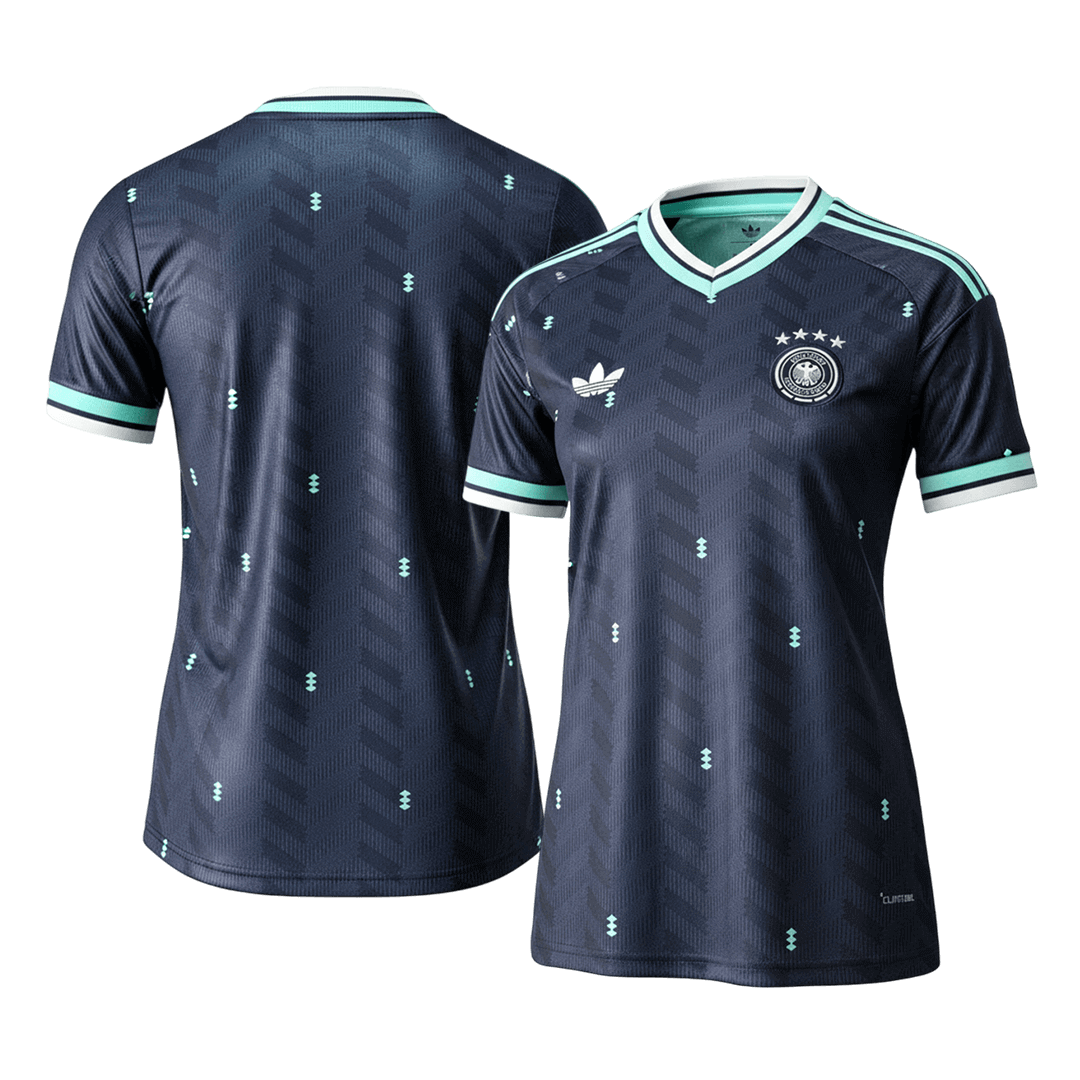 Dames Duitsland Uit Voetbalshirt 2026 - achterkant
