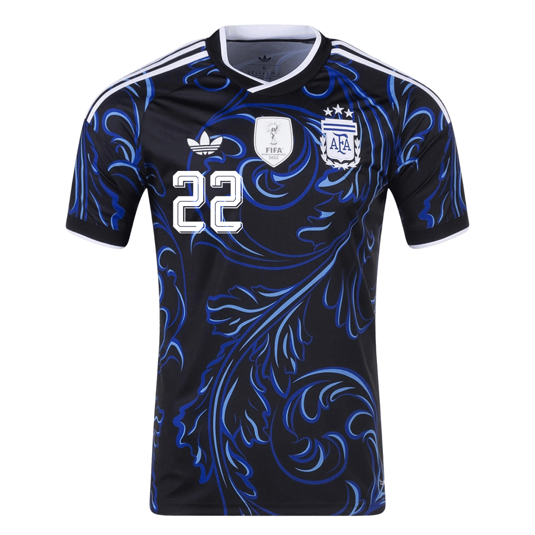 L. MARTÍNEZ #22 Heren Argentinië uitshirt WK Voetbal 2026