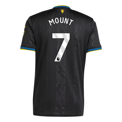MOUNT #7 Heren Manchester United Derde Voetbalshirt 2025/26 - detail