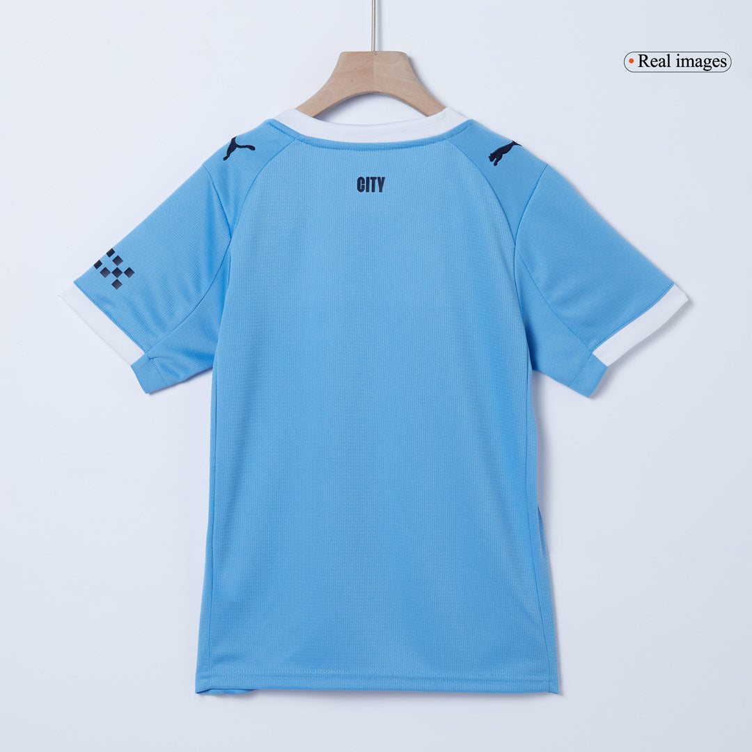 Kinder Manchester City Thuis Tenue 2025/26 - foto 13