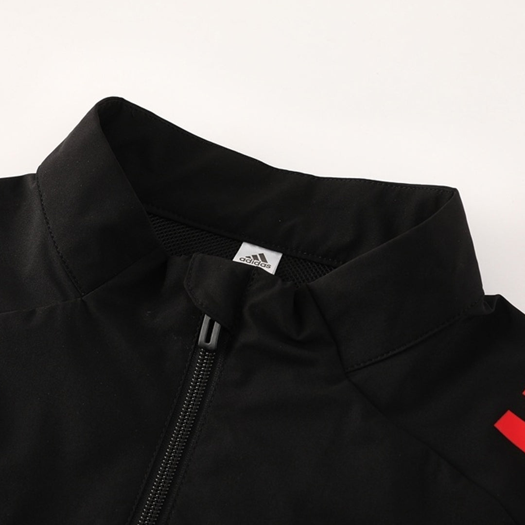 Liverpool Windjack 2025/26 Black - close-up