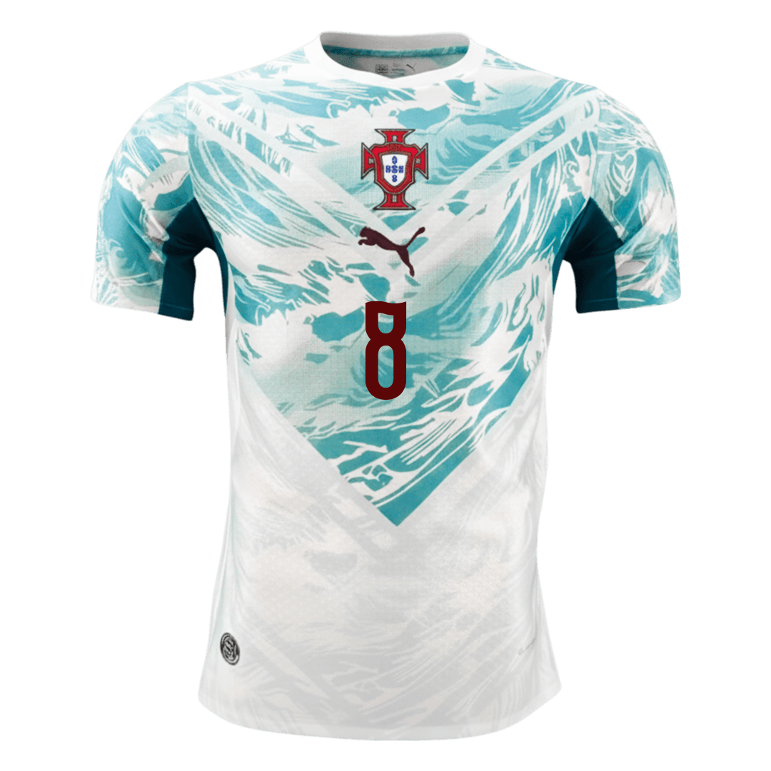 B.FERNANDES #8 Portugal Spelersversie uitshirt WK Voetbal 2026 - slim fit