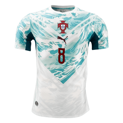 B.FERNANDES #8 Portugal Spelersversie uitshirt WK Voetbal 2026 - slim fit