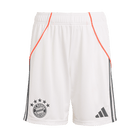 Bayern Munich Away Soccer Shorts 2025/26 White
