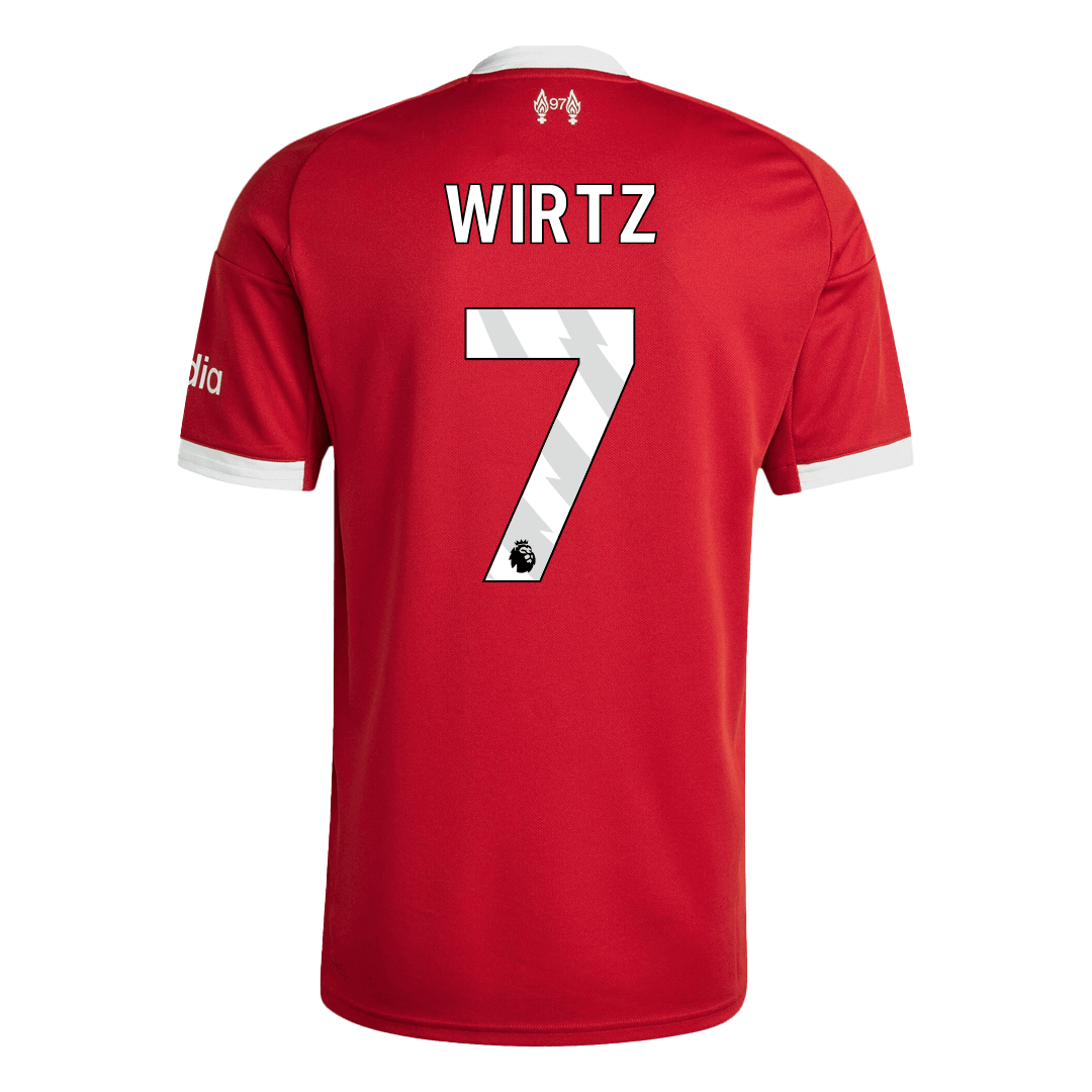 WIRTZ #7 Heren Liverpool Thuis Voetbalshirt 2025/26 - verpakking