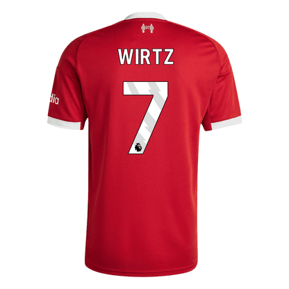 WIRTZ #7 Heren Liverpool Thuis Voetbalshirt 2025/26 - verpakking