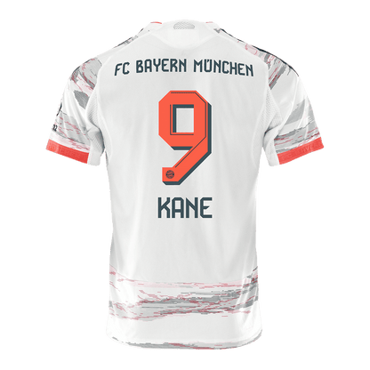 KANE #9 Bayern Munich Uit Spelersversie Voetbalshirt 2025/26 - Slim Fit - zijkant