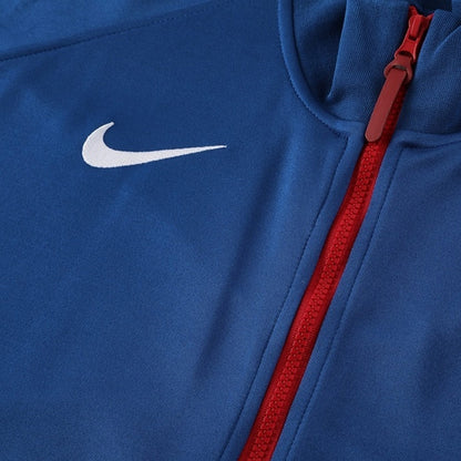 PSG Trainingsjack 2025/26 Navy&Red - close-up