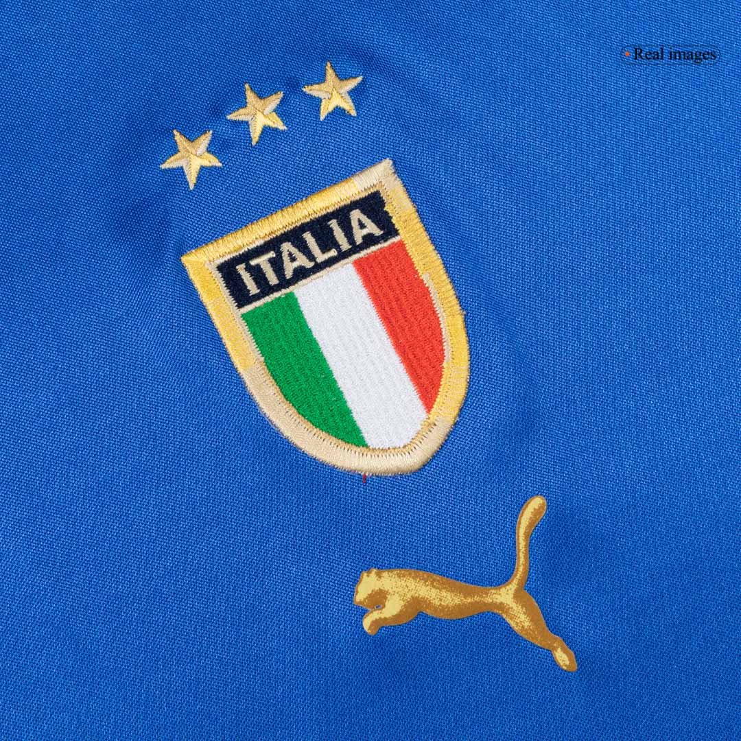 Retro Italië Thuis Voetbalshirt 2004 - zijkant