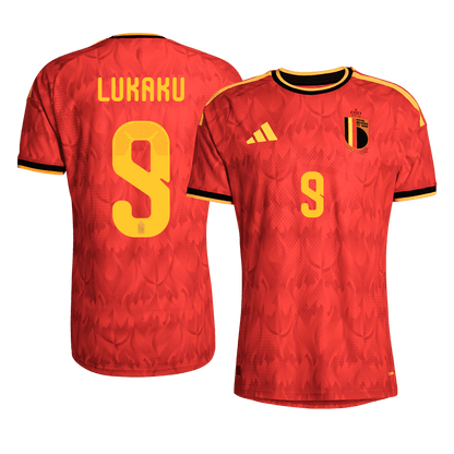 LUKAKU #9 België Spelersversie thuisshirt WK Voetbal 2026 - slim fit