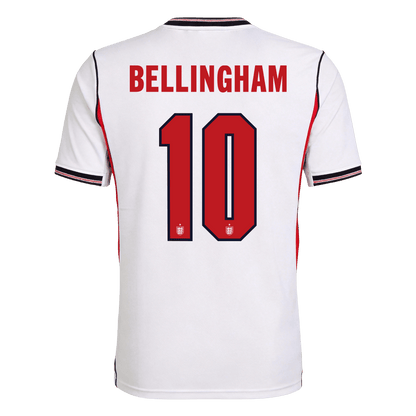BELLINGHAM #10 Heren Engeland Thuis Voetbalshirt WK Voetbal 2026 - detail