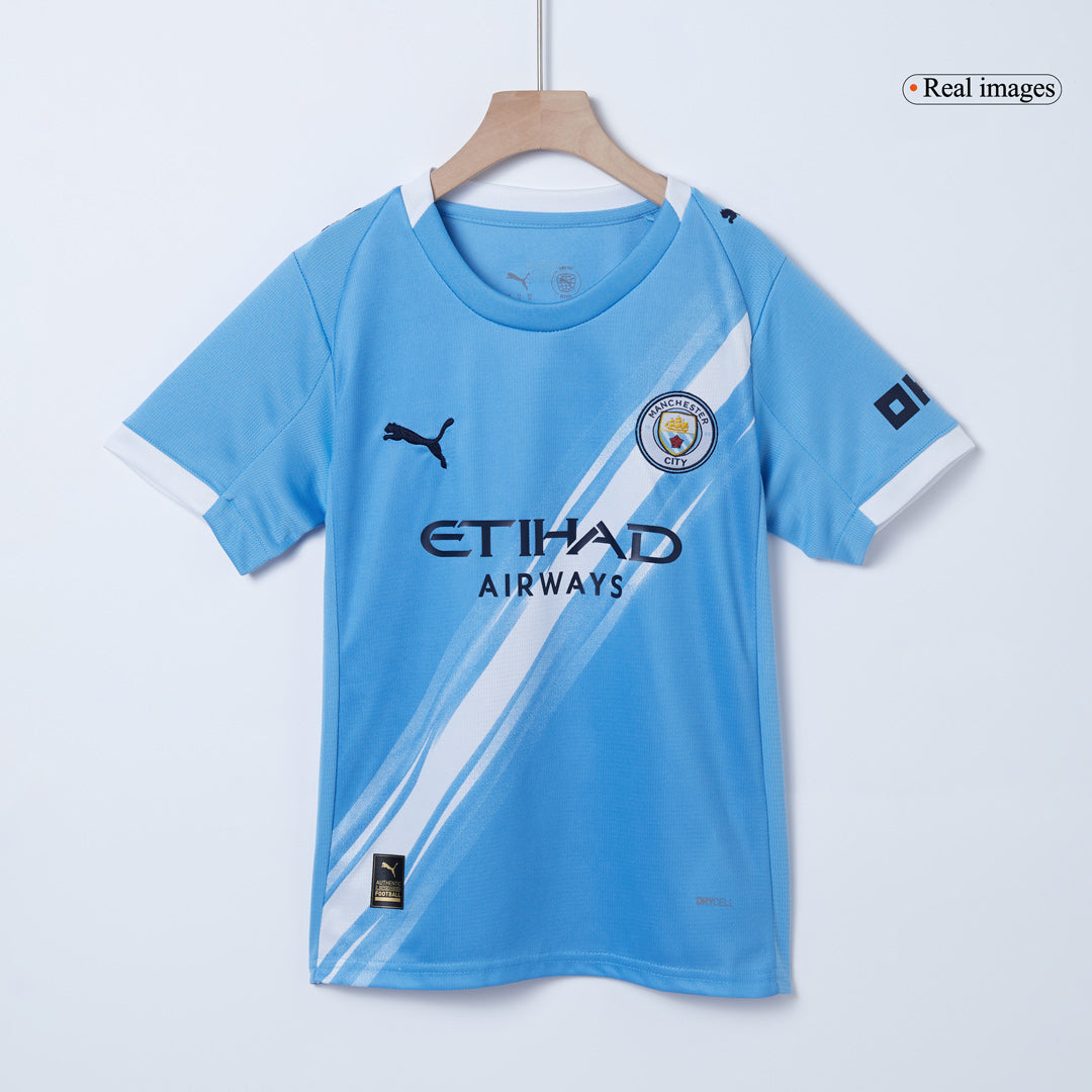 Kinder Manchester City Thuis Tenue 2025/26 - foto 12