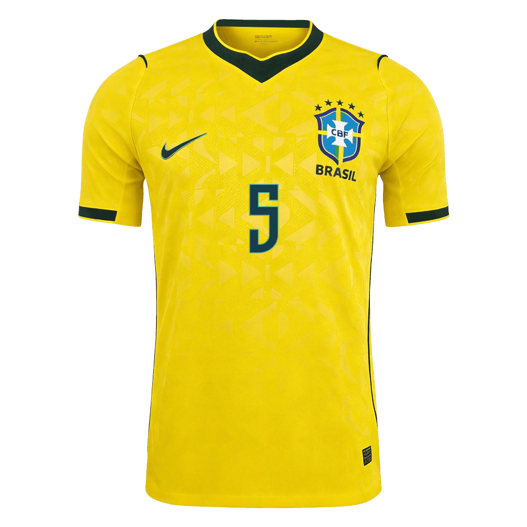 CASEMIRO #5 Brazilië Spelersversie thuisshirt WK Voetbal 2026 - slim fit