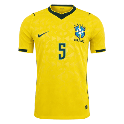 CASEMIRO #5 Brazilië Spelersversie thuisshirt WK Voetbal 2026 - slim fit