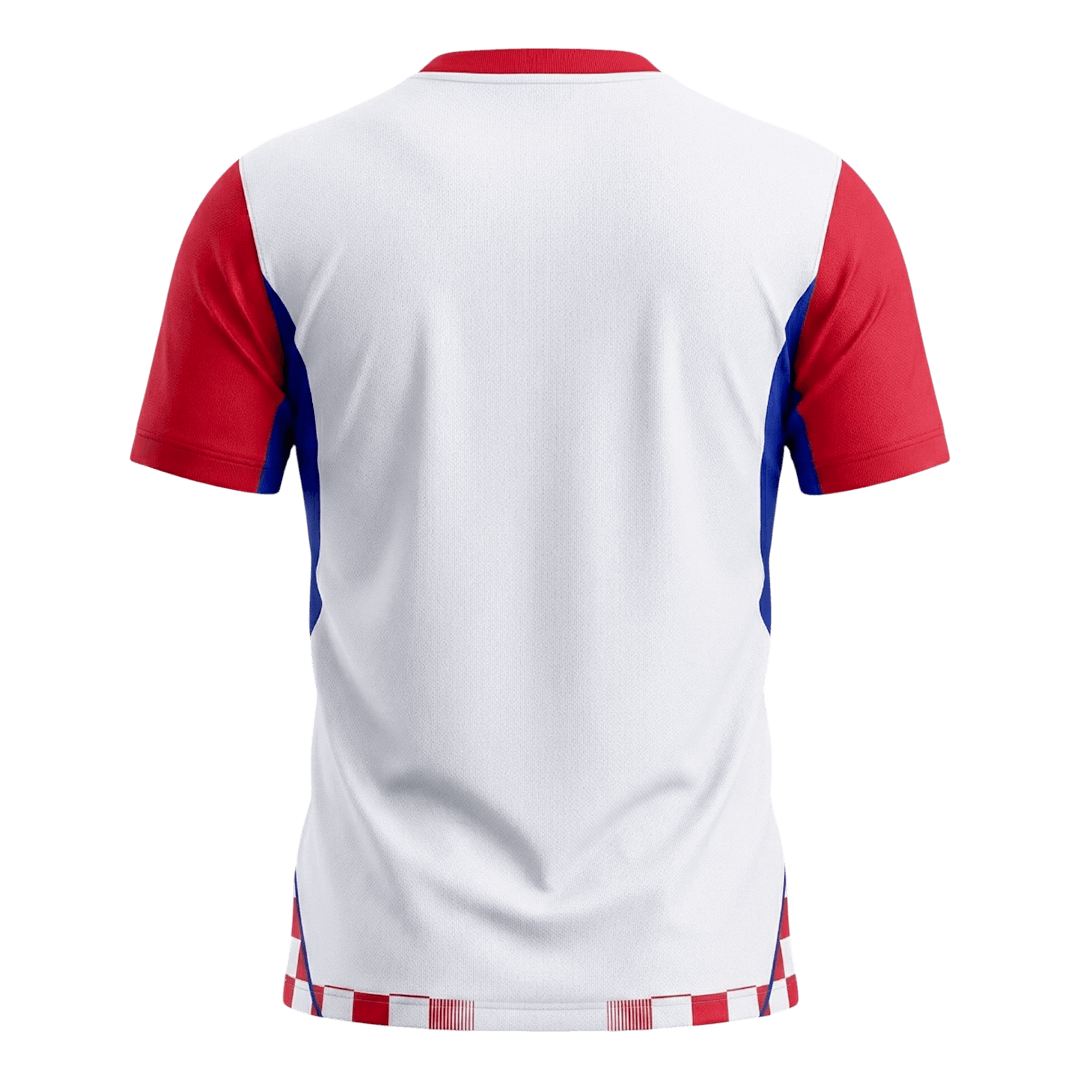 Heren Kroatië Thuis Voetbalshirt WK Voetbal 2026 - extra