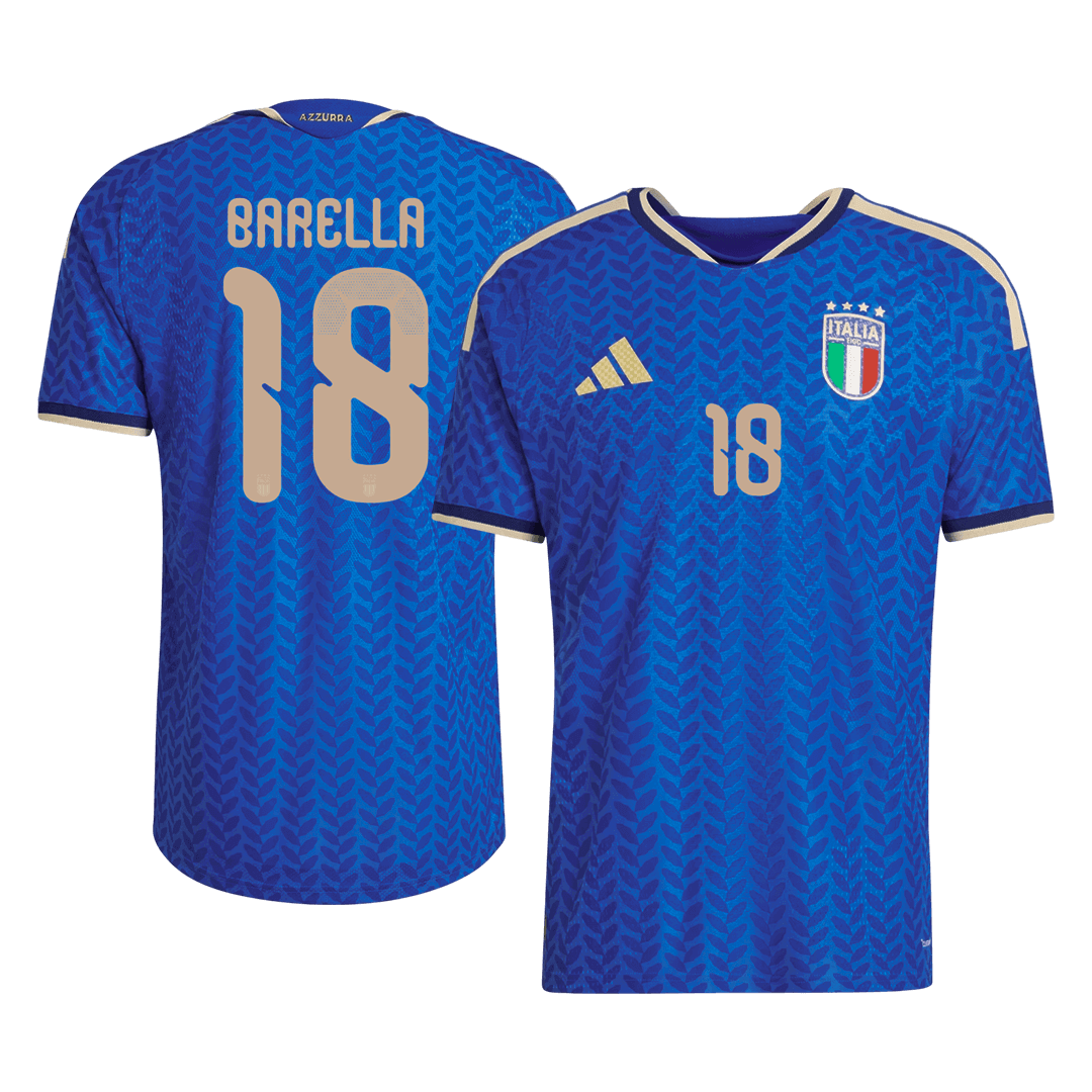 DARMIAN #13 Italië Thuis Spelersversie Voetbalshirt WK Voetbal 2026 - Slim Fit - detail
