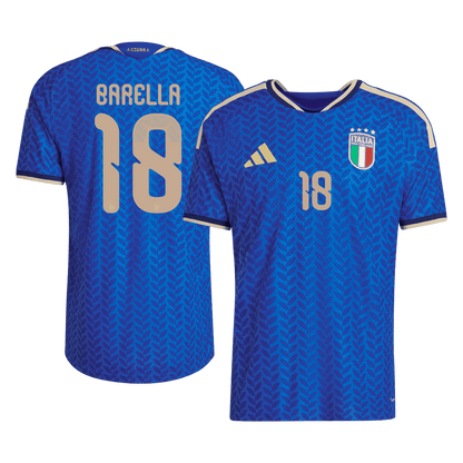 DARMIAN #13 Italië Thuis Spelersversie Voetbalshirt WK Voetbal 2026 - Slim Fit - detail