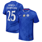 WORLD CHAMPIONS #25 Chelsea Spelersversie thuisshirt 2025/26 - slim fit