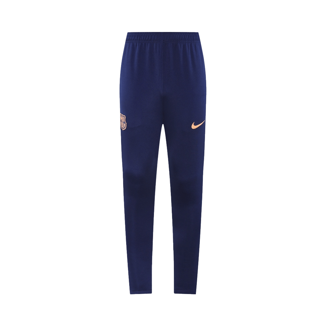 Barcelona Trainingsjack Set(Jas+Broek) 2025/26 Navy&Orange - model