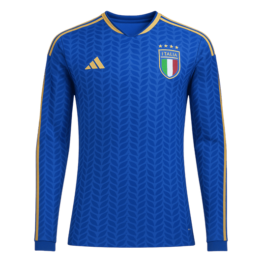Heren Italië Thuis Lange Mouwen Voetbalshirt 2026