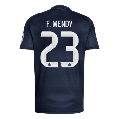 F.MENDY #23 Heren Real Madrid Uit Voetbalshirt 2025/26 - foto 11