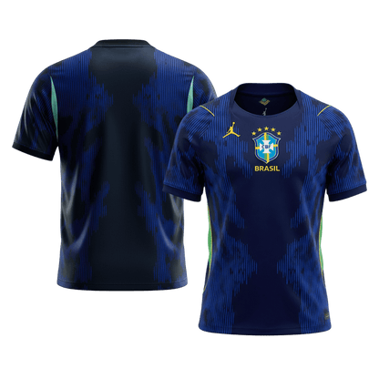 Heren Brazilië Uit Voetbalshirt WK Voetbal 2026 - extra