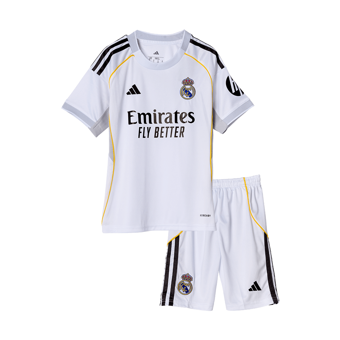 Kinder Real Madrid Thuis Tenue 2025/26 - detail
