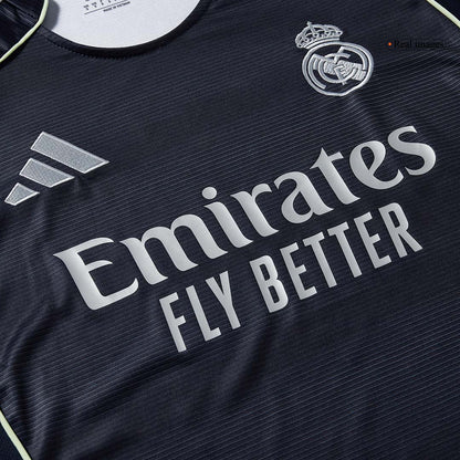 F.MENDY #23 Heren Real Madrid Uit Voetbalshirt 2025/26 - verpakking
