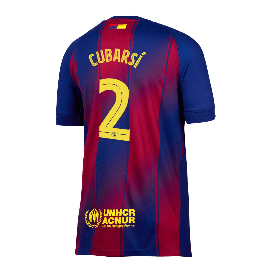 CUBARSí #2 Heren Barcelona Thuis Voetbalshirt 2025/26 - UCL [PREMIUM] - foto 12