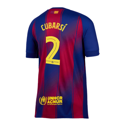 CUBARSí #2 Heren Barcelona Thuis Voetbalshirt 2025/26 - UCL [PREMIUM] - foto 12
