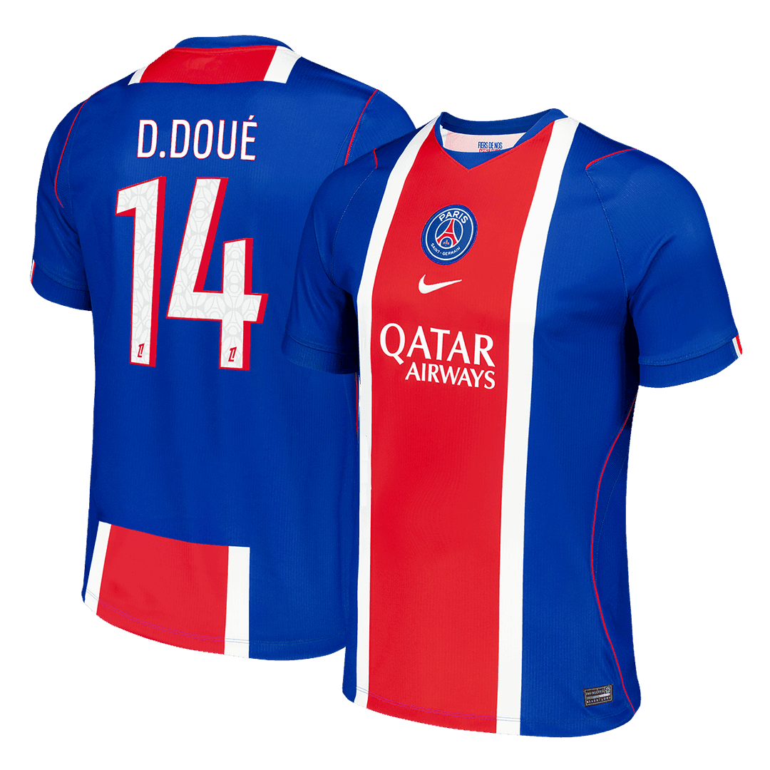D.DOUÉ #14 Heren PSG thuisshirt 2026/27