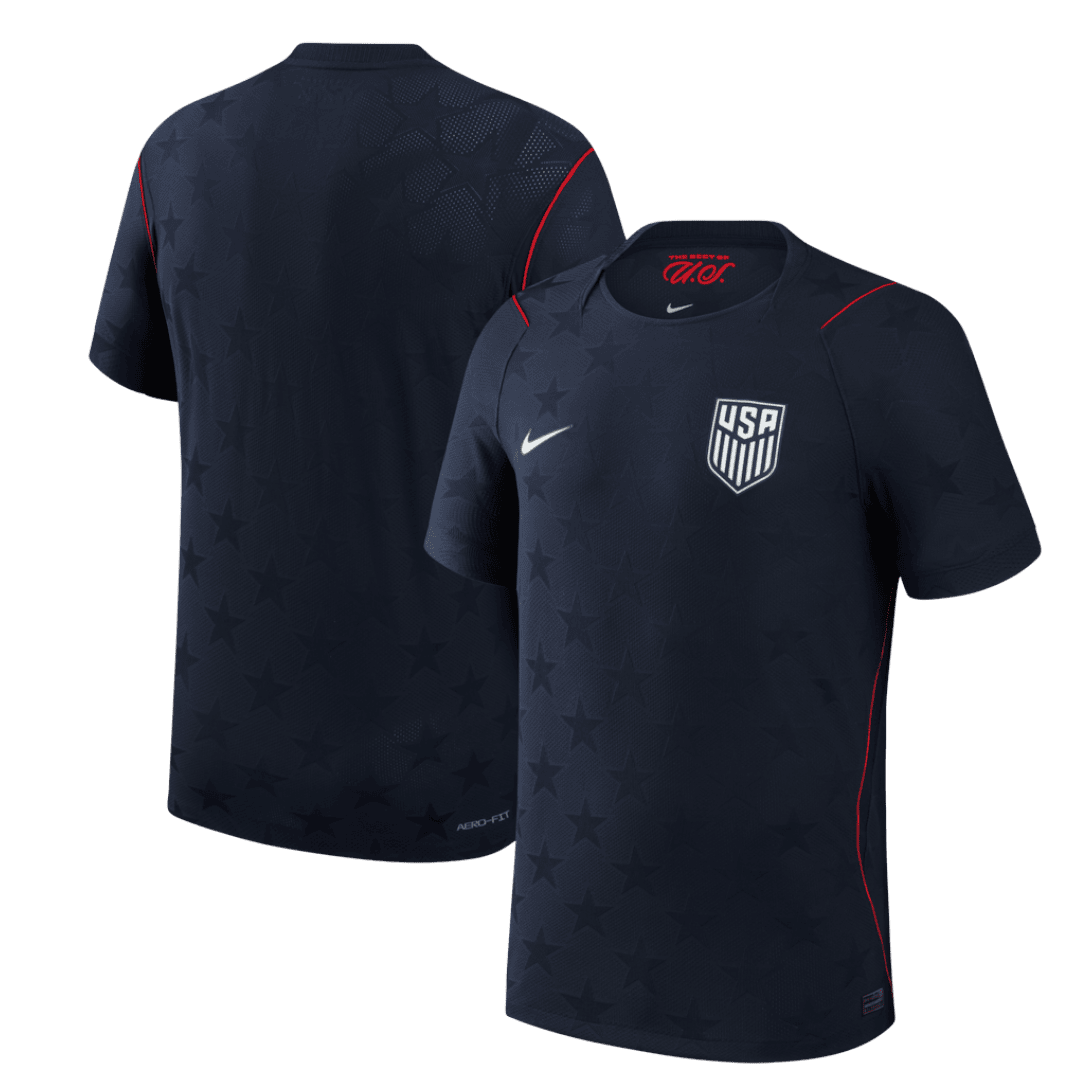 Verenigde Staten Uit Spelersversie Voetbalshirt WK Voetbal 2026 - Slim Fit - achterkant