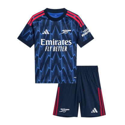 Kinder Arsenal Uit Tenue 2025/26 - voorkant